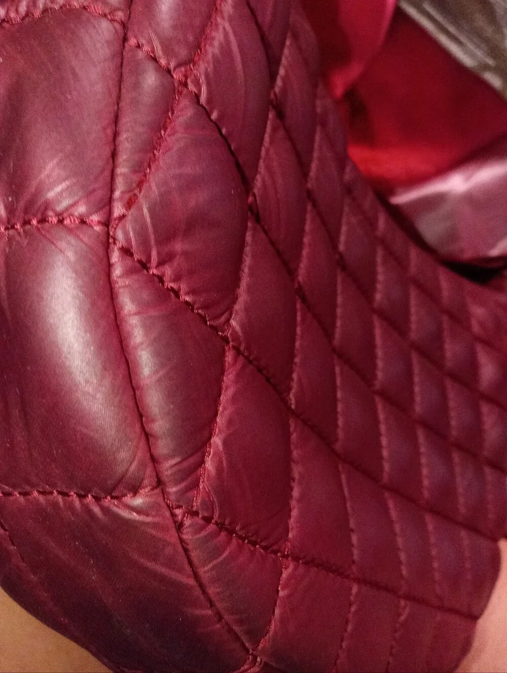 Kate Spade Quilted Burgundy Crossbody Bag - Women's Shoulder Bag